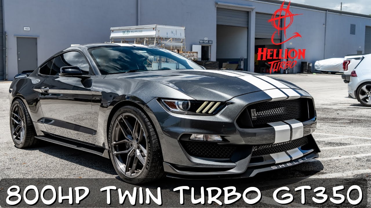 800HP TWIN TURBO SHELBY GT350!! | 93 OCTANE, HELLION TURBO SLEEPER SYSTEM