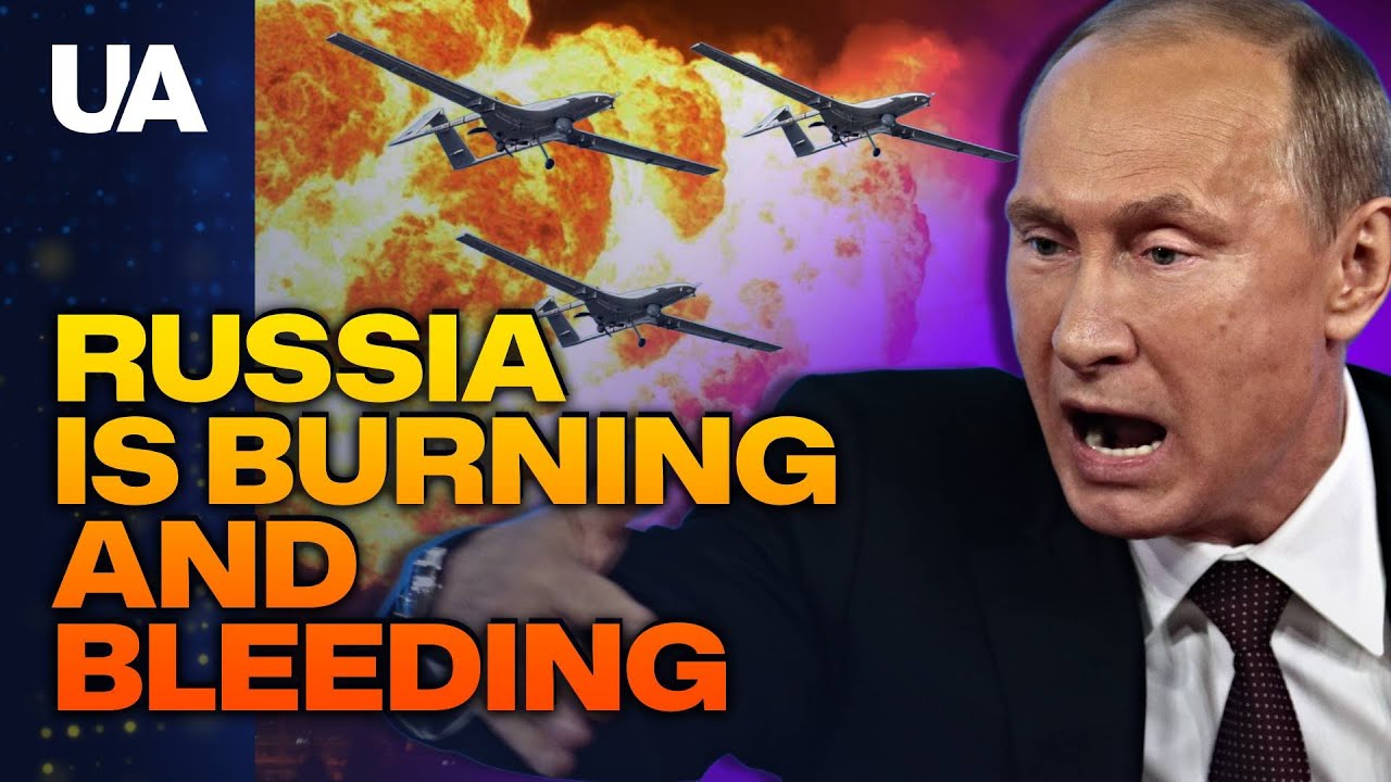 MASSIVE Attacks on Russian Infrastructure. While Russian soldiers are Dying EN MASSE