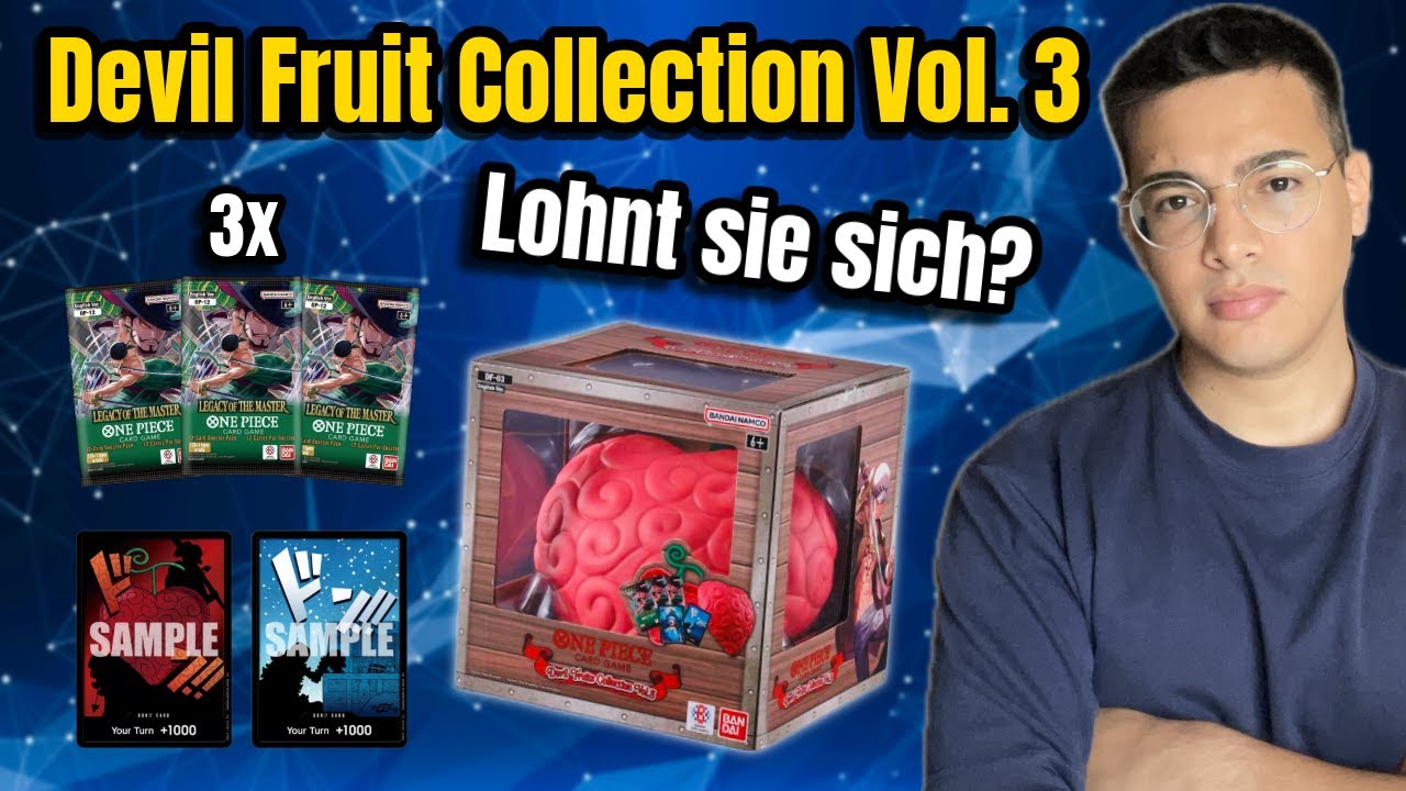 Ich öffne die NEUE Devil Fruit Collection Vol. 3 / Lohnt sie sich? - One Piece TCG Deutsch