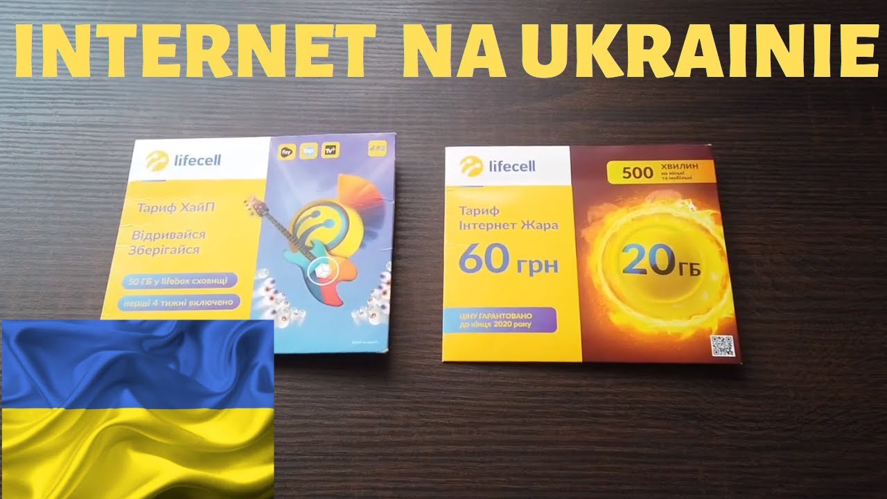 🇺🇦 INTERNET NA UKRAINIE - JAKĄ KARTĘ PREPAID WYBRAĆ ???