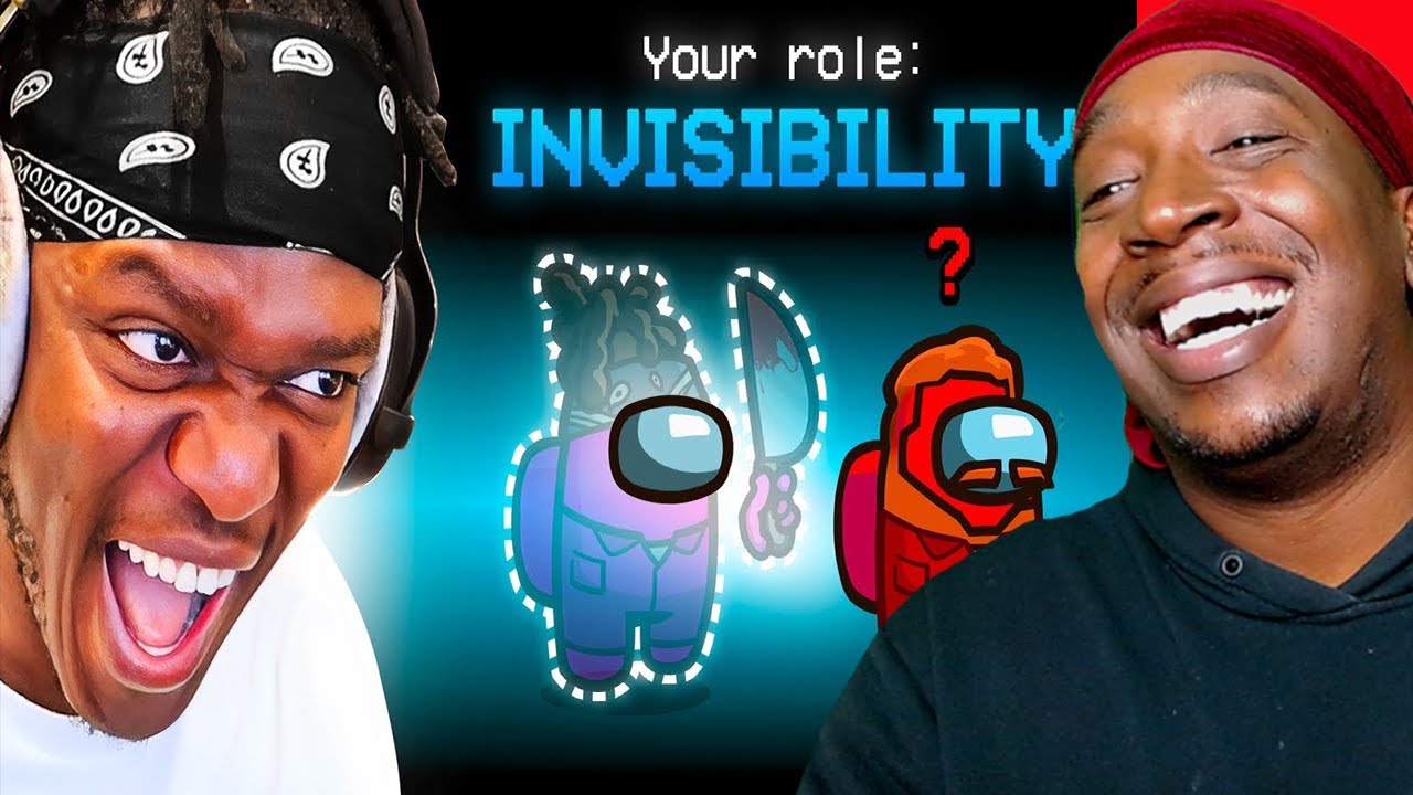 SIDEMEN AMONG US: INVISIBILITY ROLE (REACTION)