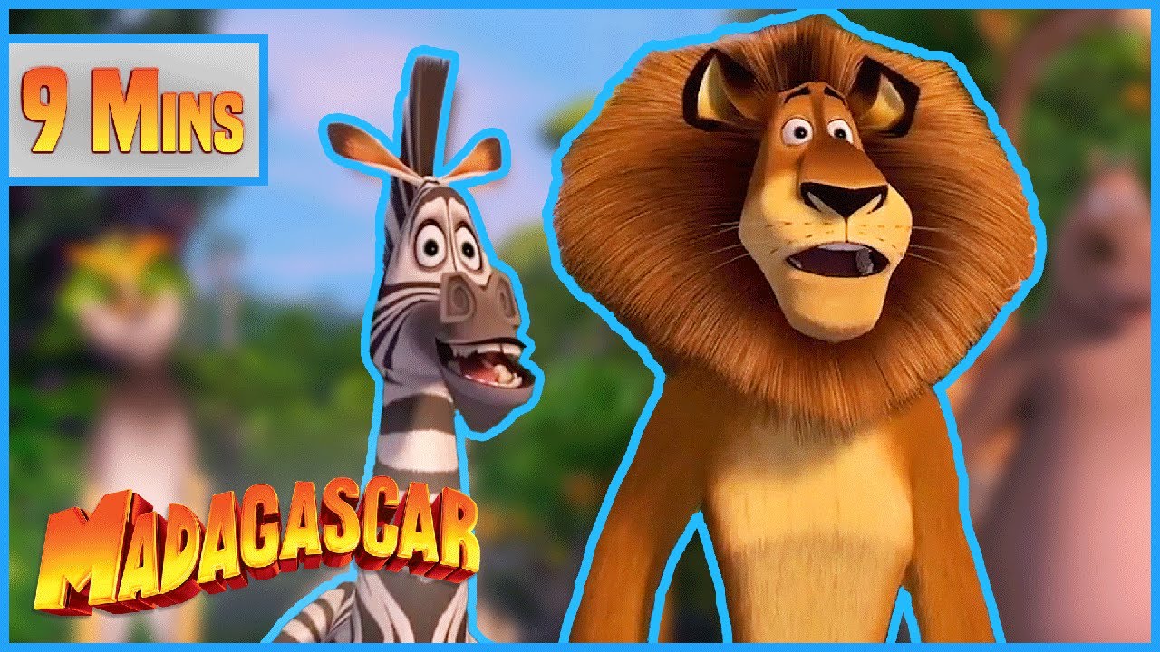 Alex and Marty's Bromance 🦁🦓 | Madagascar | Mini Moments