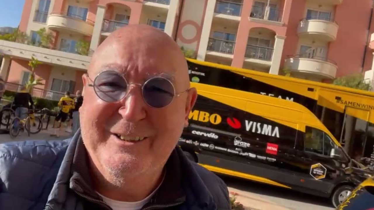 Wielerploeg Jumbo Visma in Alicante!