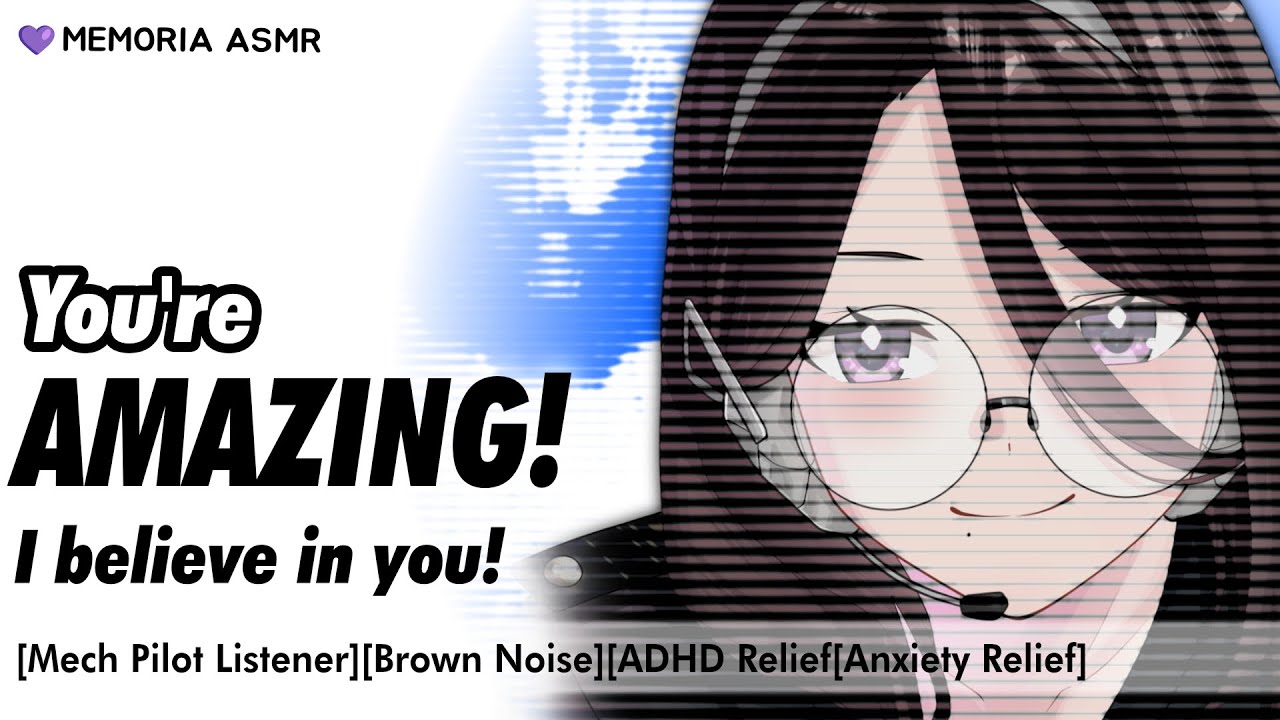 Operator Supports You Through Your Anxiety🎧 [Mech Pilot Listener][Brown Noise][ADHD Relief][Anxiety]