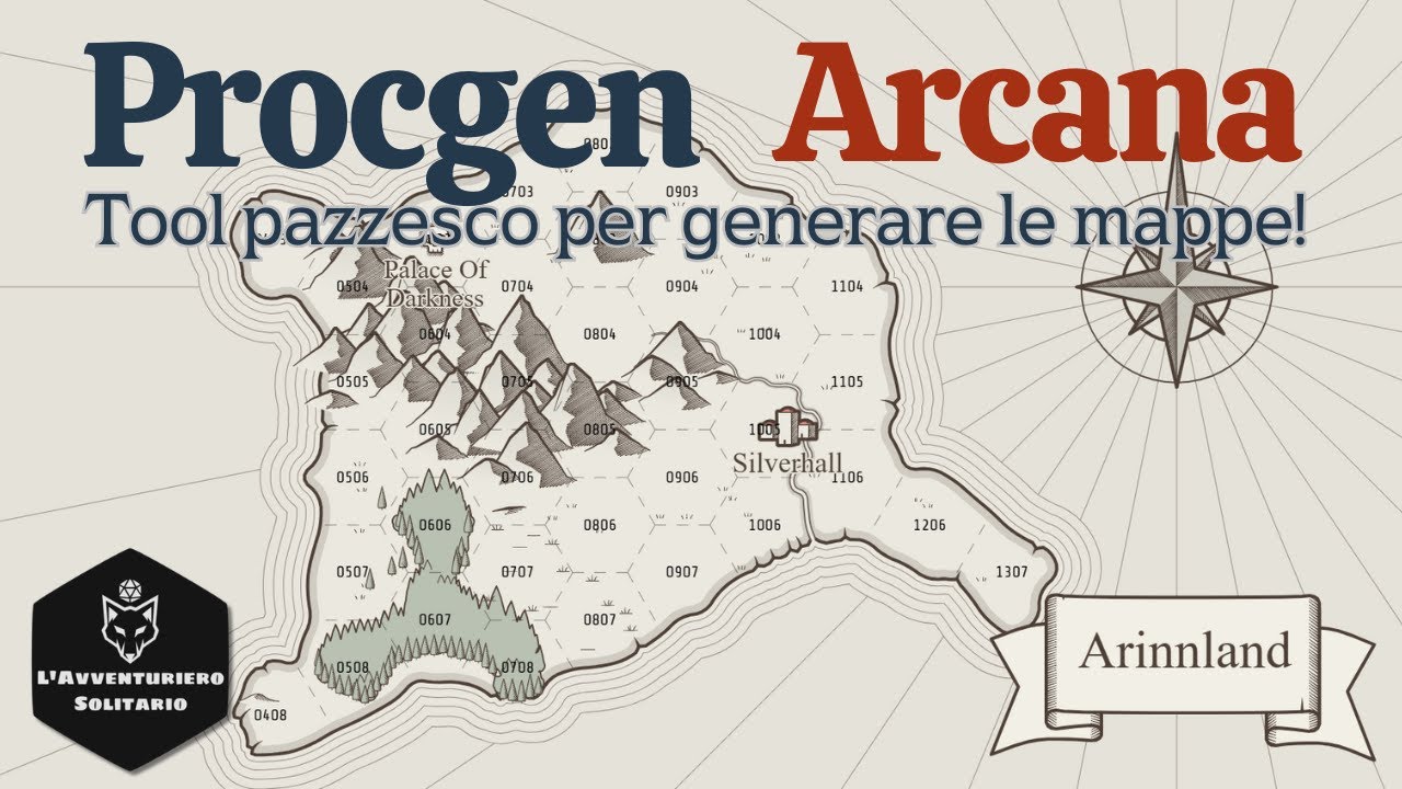Procgen Arcana - Tool pazzesco per generare le mappe! (Tutorial)