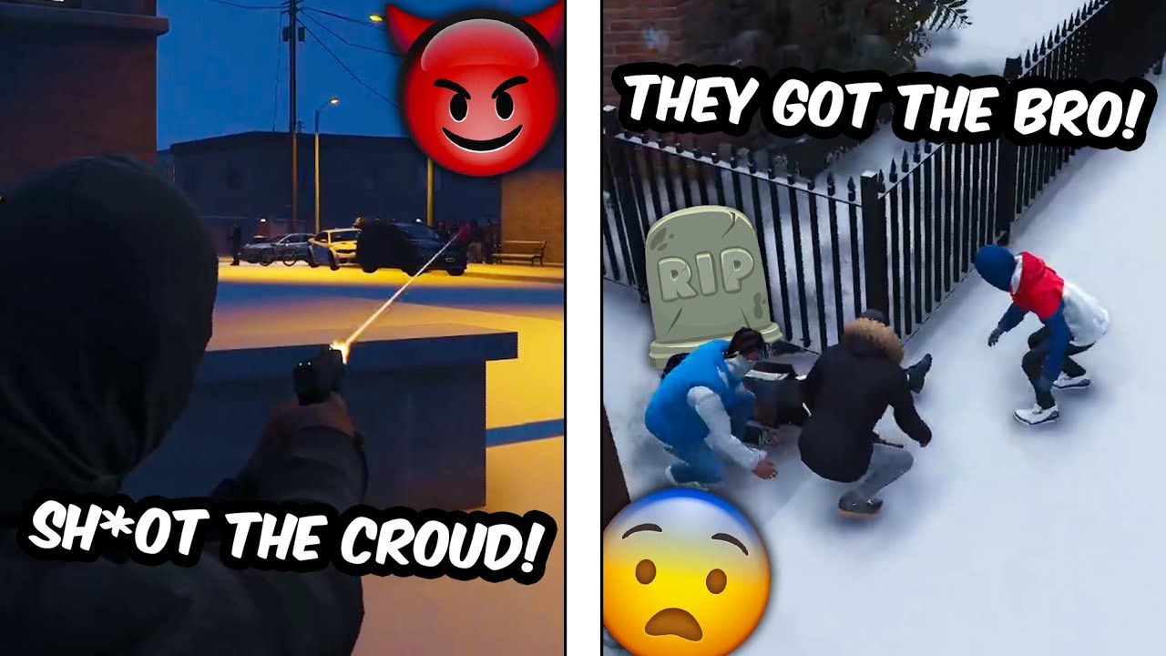 Tone K*lling A Opp On A Drill And His Opps Slid Back And K*lled His Man🤦‍♂️💥🔫l GTA RP - WindyCity RP