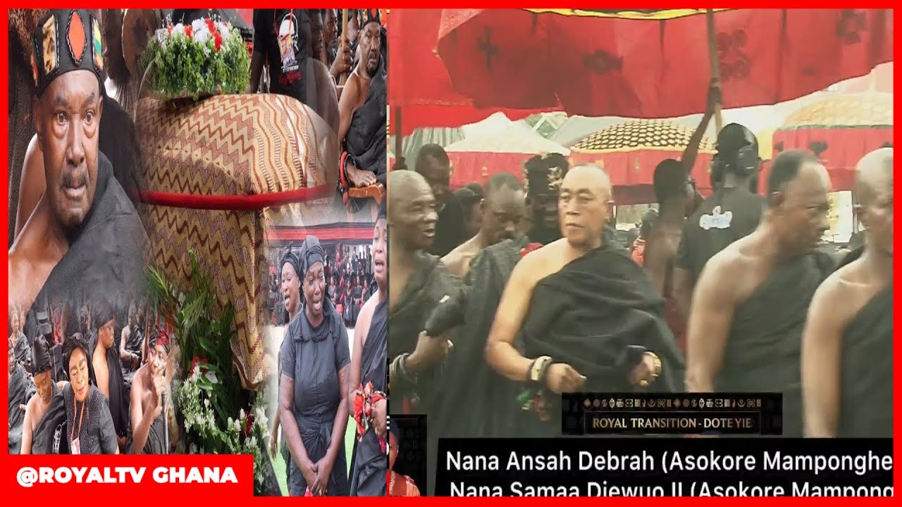 Day 3 - Burial rites for the late Nana Boakye Ansah Debrah & Nana Saama Diawuo II, Asokore Mampong