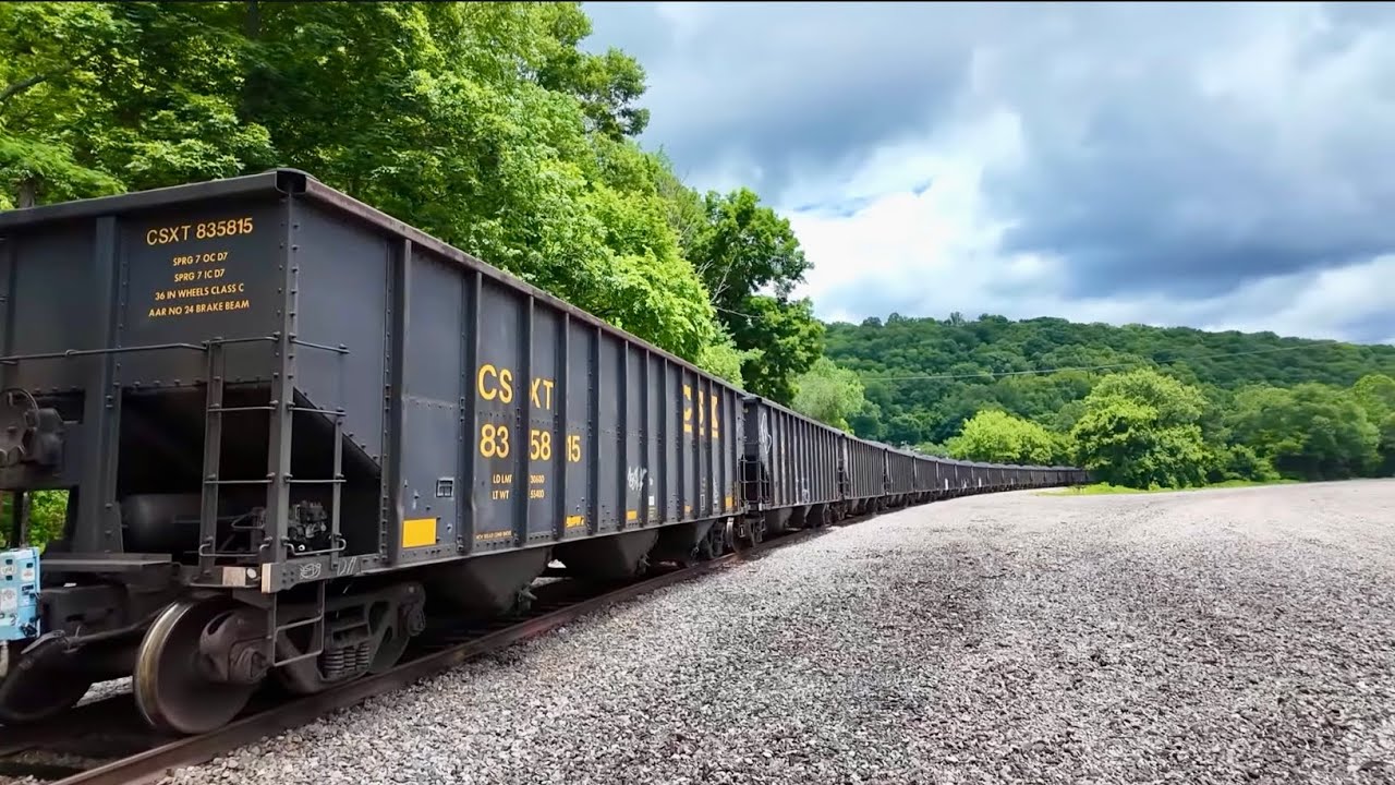 Work at the Black Bottom Train Yard in Harlan County and a Visit to Loyall Kentucky