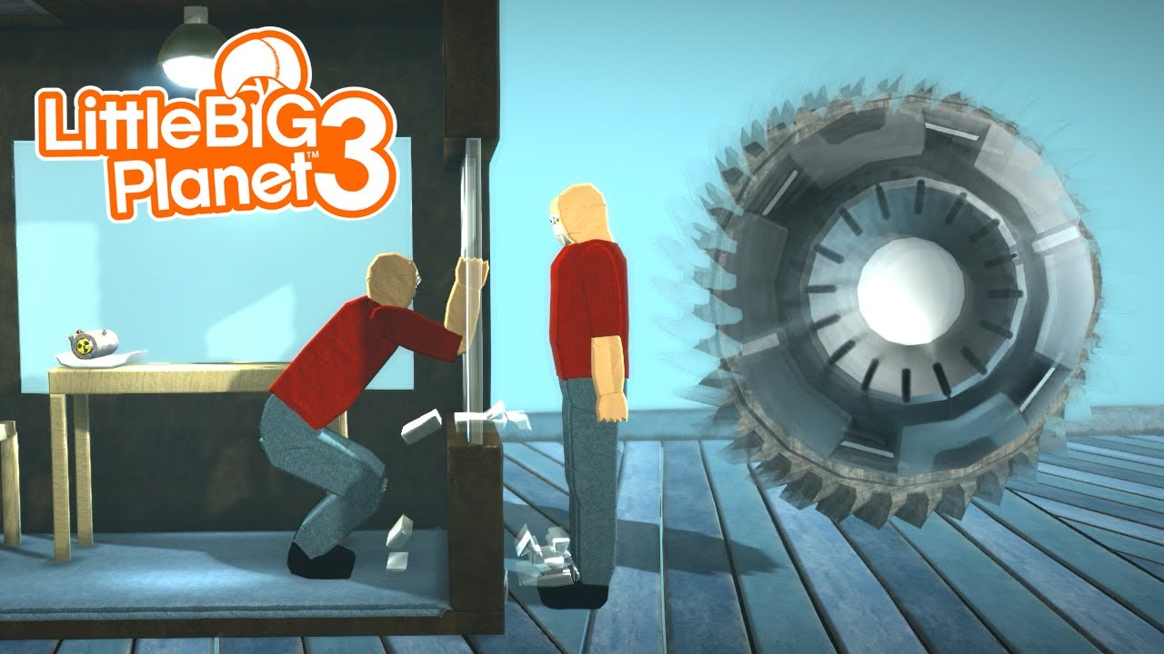 Боба распилили пополам — Боб против Пилы [LittleBigPlanet 3] Геймплей PS5