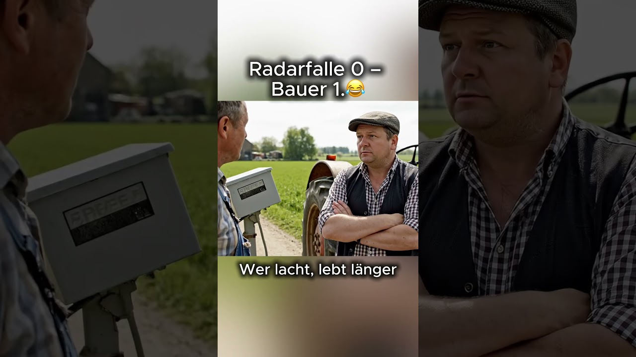 Trecker vs. Blitzer 🚜💥 #kicomedy #funny #flachwitz #comedyshow #comedy #comedydeutsch