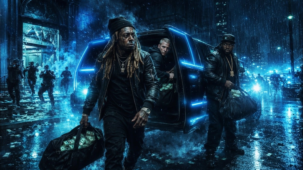 Lil Wayne x Eminem x 50 Cent &mdash; NEVER BACK DOWN 🔥👑(Official Music Video)