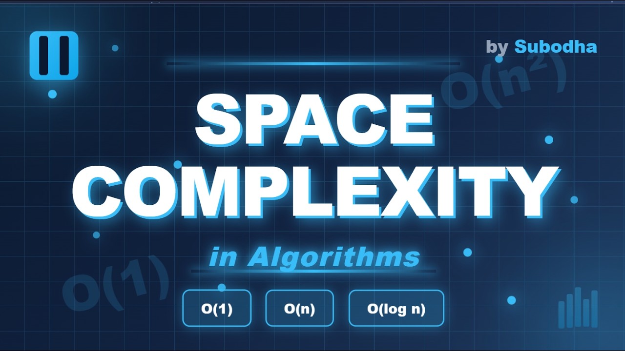Space Complexity | Complete Algorithm Tutorial