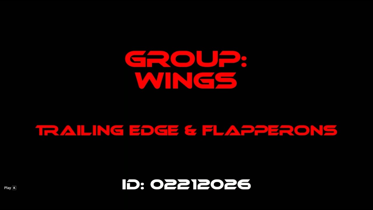 02212026 Badland Build Trailing Edge and Flapperon Installation
