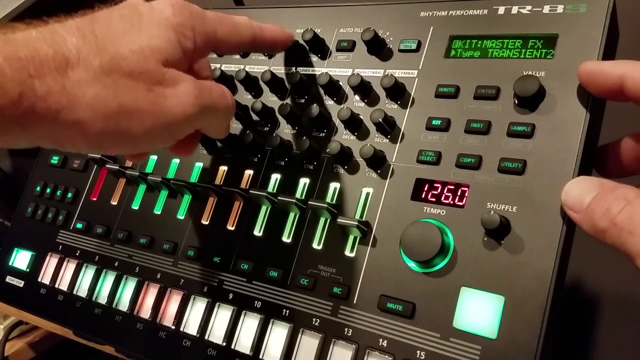 Учебное пособие по Roland TR-8: создание собственной установки