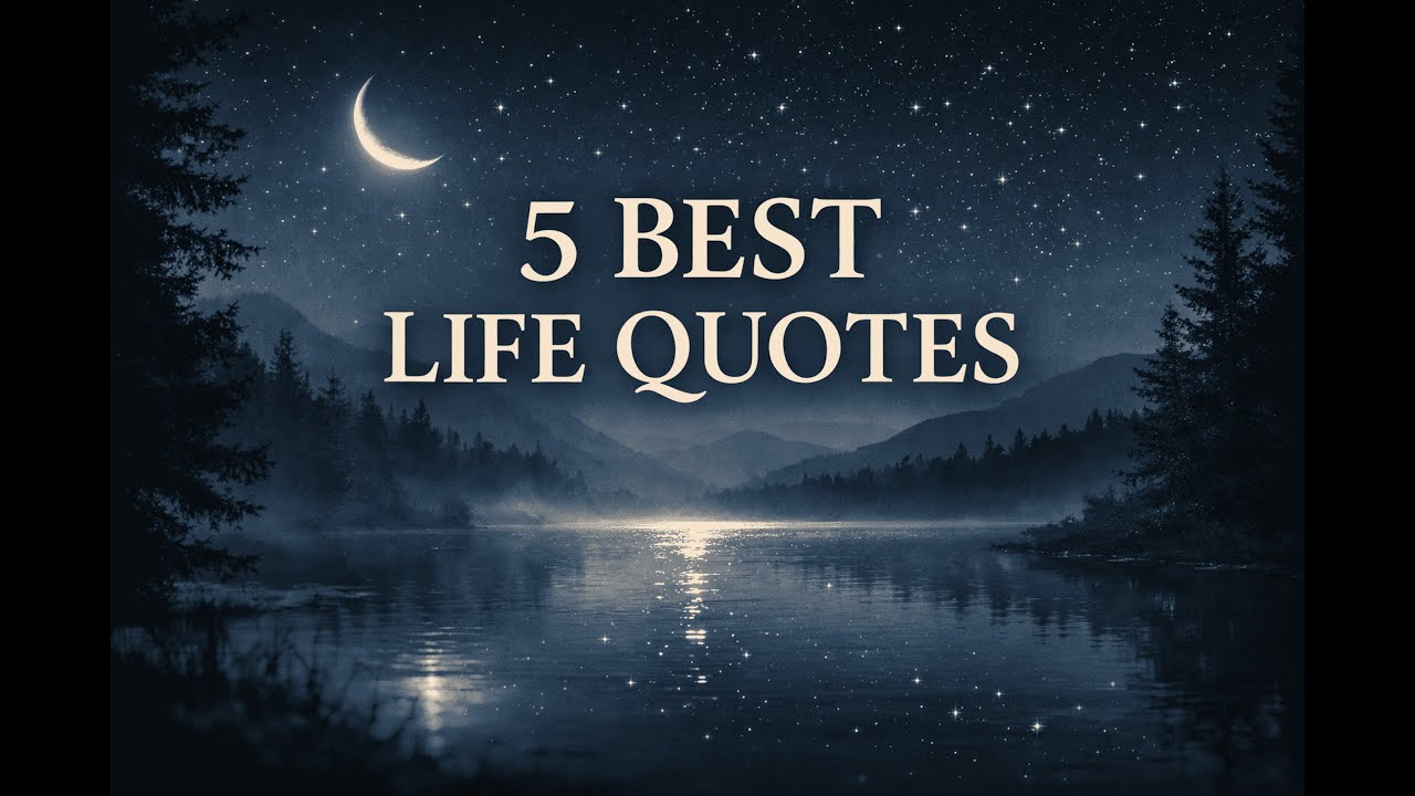 5 BEST LIFE QUOTES | Words Everyone Needs to Hear