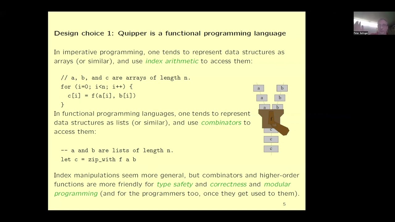 The Quipper Quantum Programming Language