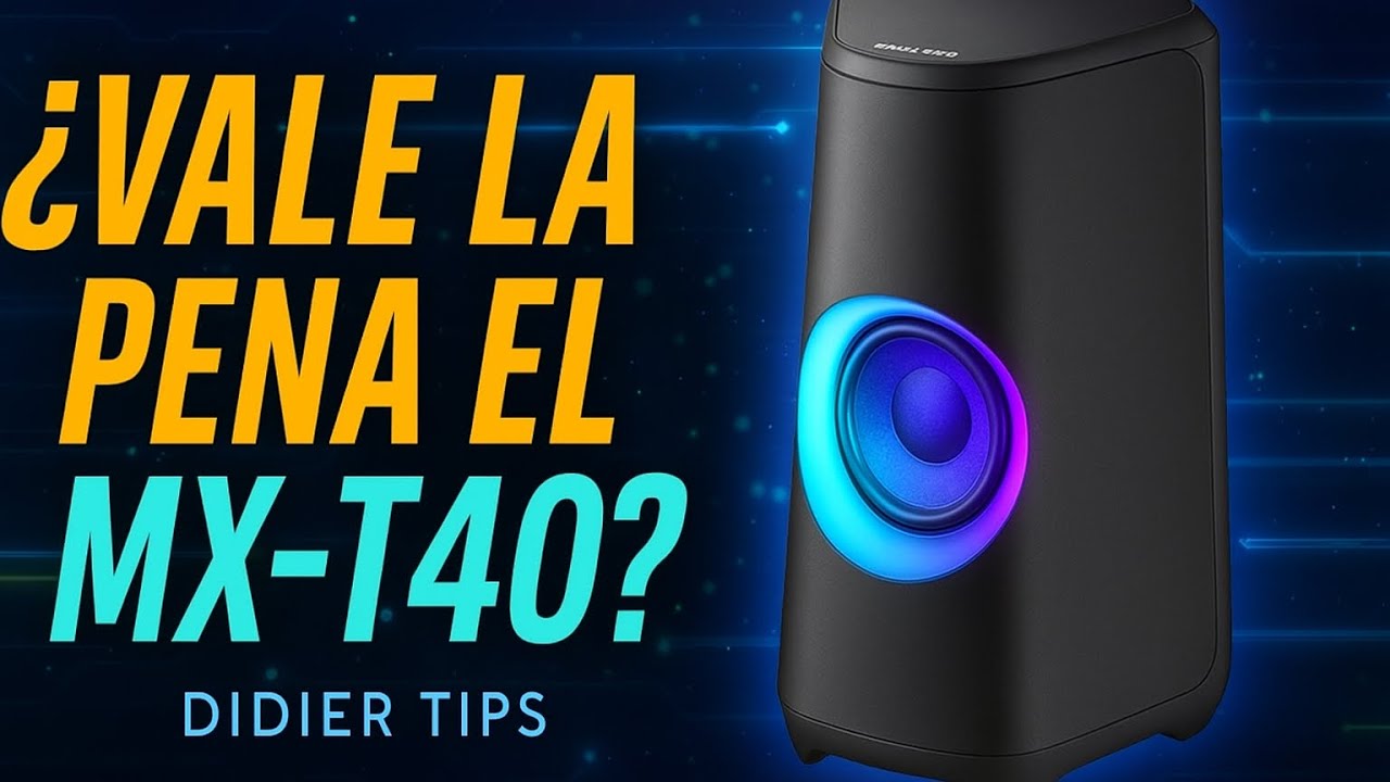 Samsung MX-T40 | ¿Vale la pena esta torre de sonido?