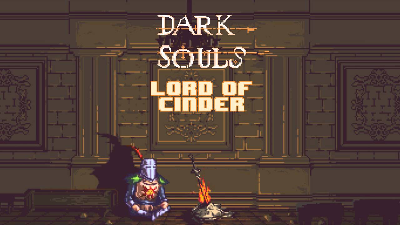 Dark Souls - Gwyn, Lord Of Cinder 8 Bit