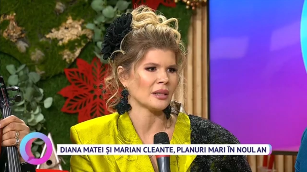 Diana Matei și Marian Cleante, planuri mari în anul nou