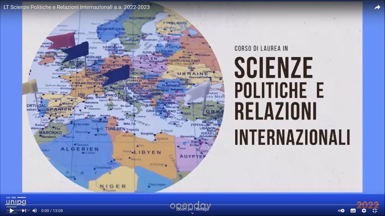 LT Scienze Politiche e Relazioni Internazionali   a.a. 2022-2023