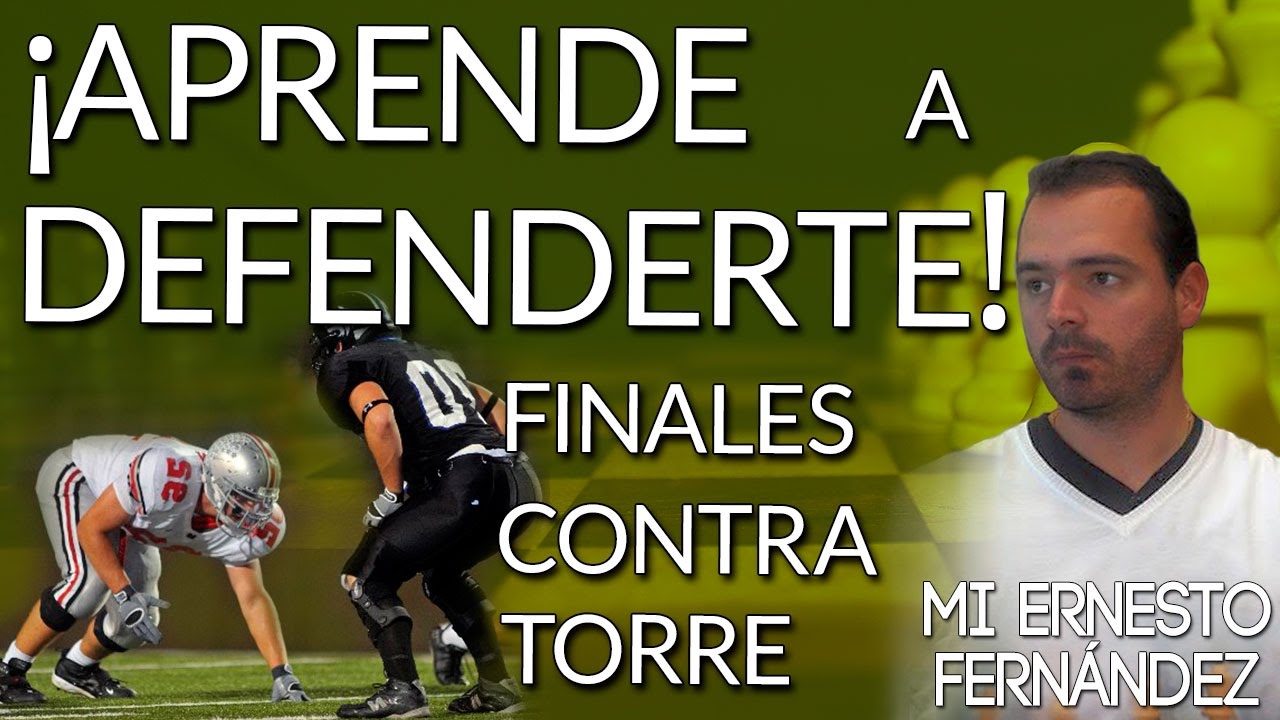 Finales ❌ de TORRE y PIEZA MENOR contra Torre: Aprende a DEFENDERTE 🗡 - GM Ernesto Fernández CHESS24