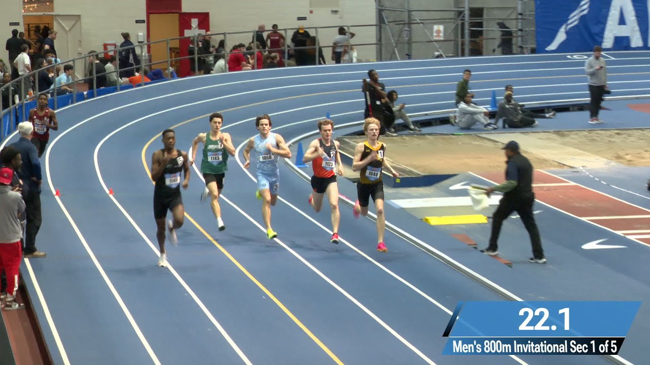 Men's 800m Invitational Section 1 - Dr. Sander Columbia Scorcher 2026 [Full Race Replay]
