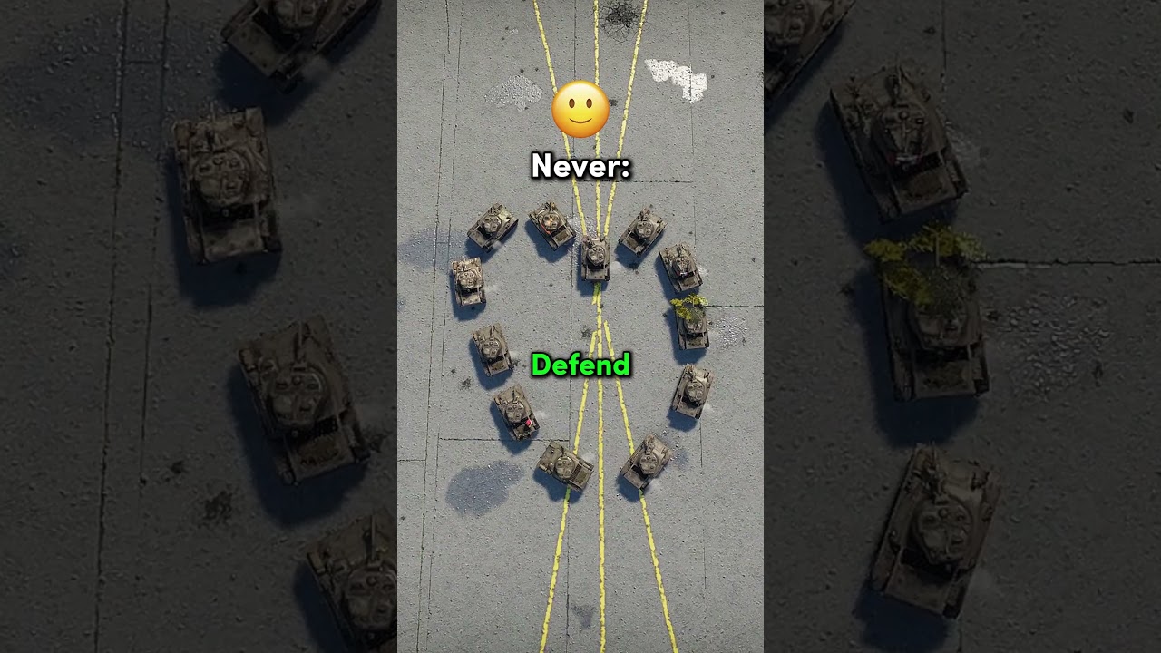Attack Or Defend The D Point? 🤔 | War Thunder