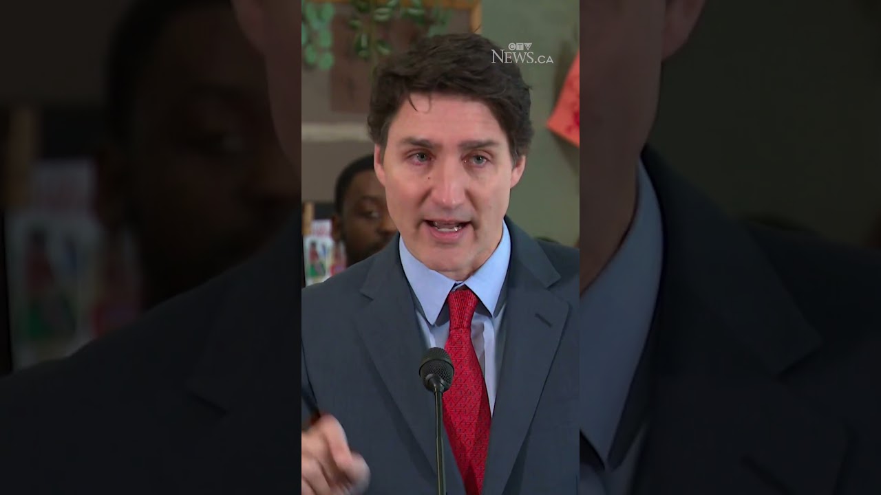 &lsquo;We got you, even on the last few days of gov&rsquo;t&rsquo;: Trudeau tears up during announcement in Ottawa