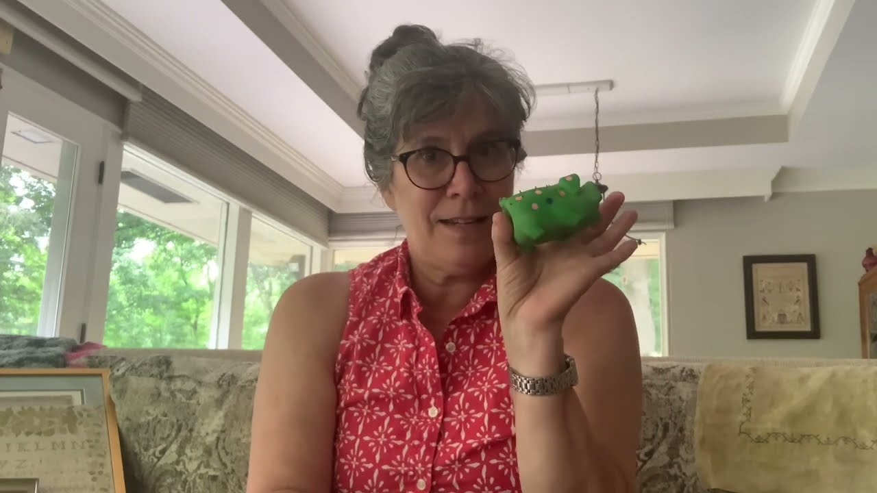 June 21, 2024 Flosstube #43 Castles, Samplers and Squeaky Toys…oh my!