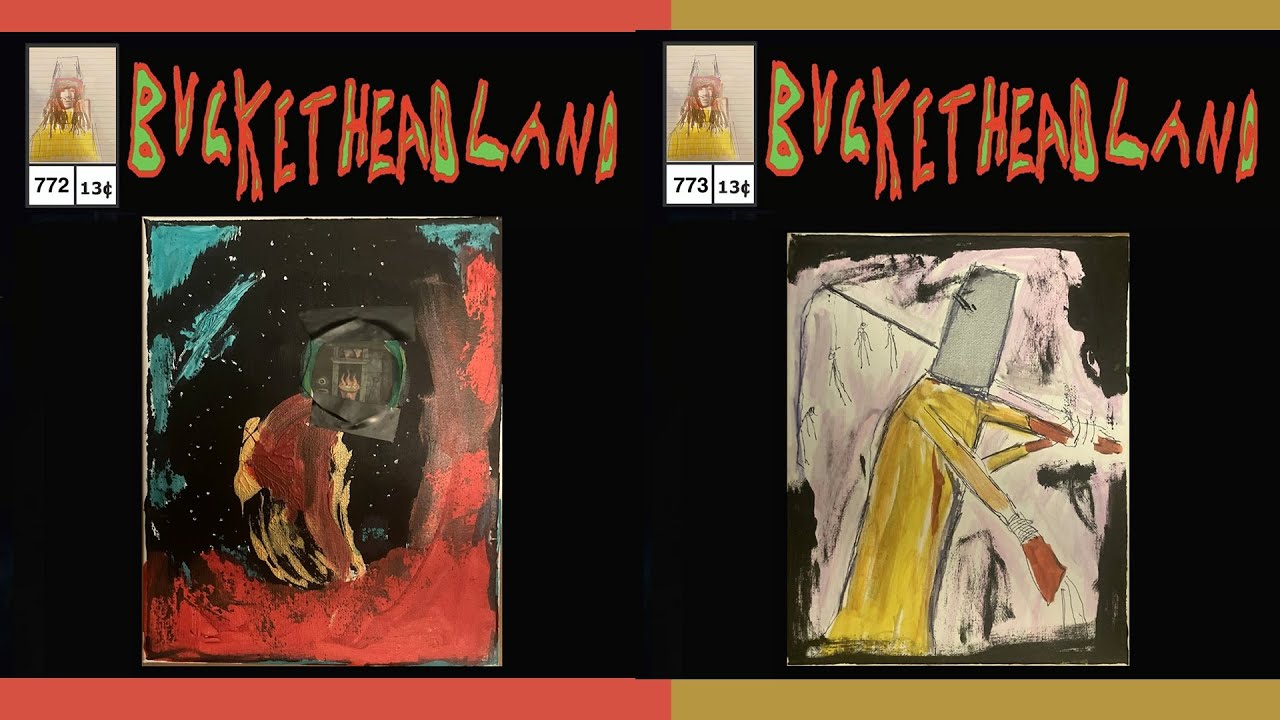 NEW!! Buckethead (Pike 772 & 773)