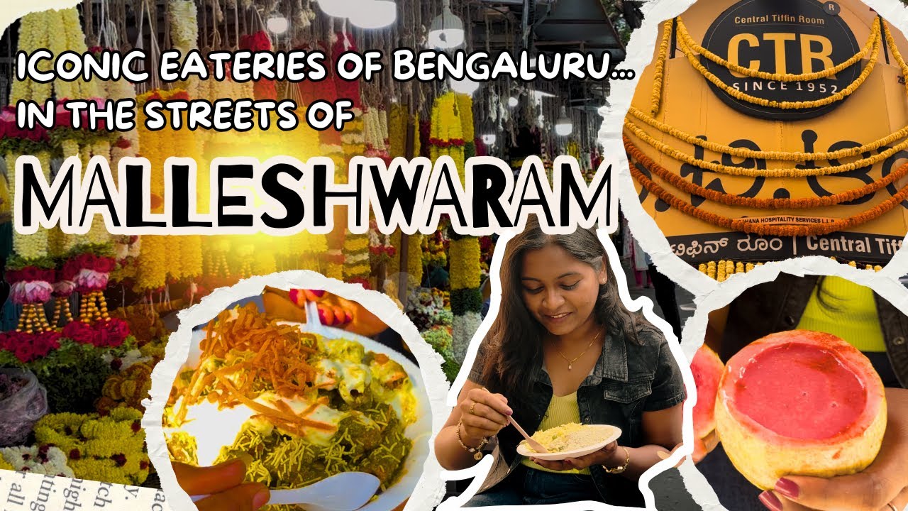 Malleshwaram street food | Iconic Food spots in Malleshwaram #malleshwaram #bangalore #foodstreet