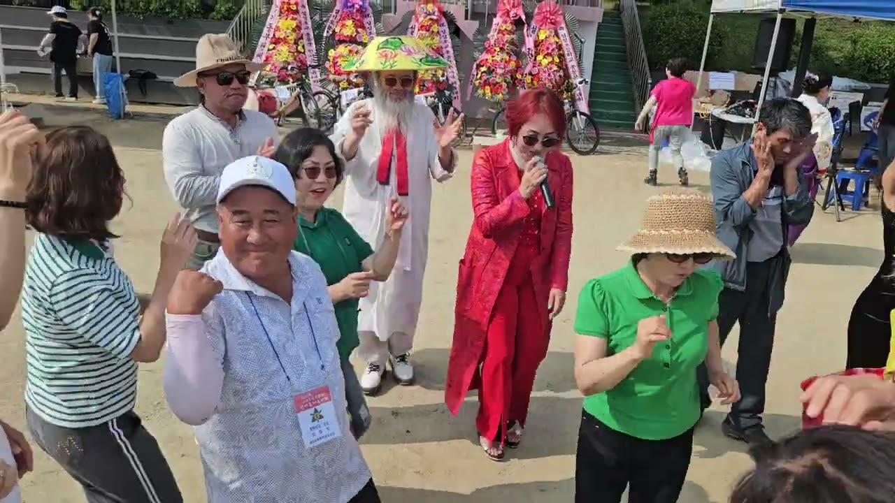 # 이천 설성초교 총동문 한마음 체육대회 (2024년 6월8일) # 수원팔경 보존회 # 잼잼 연예예술봉사회 # 가수 박영이