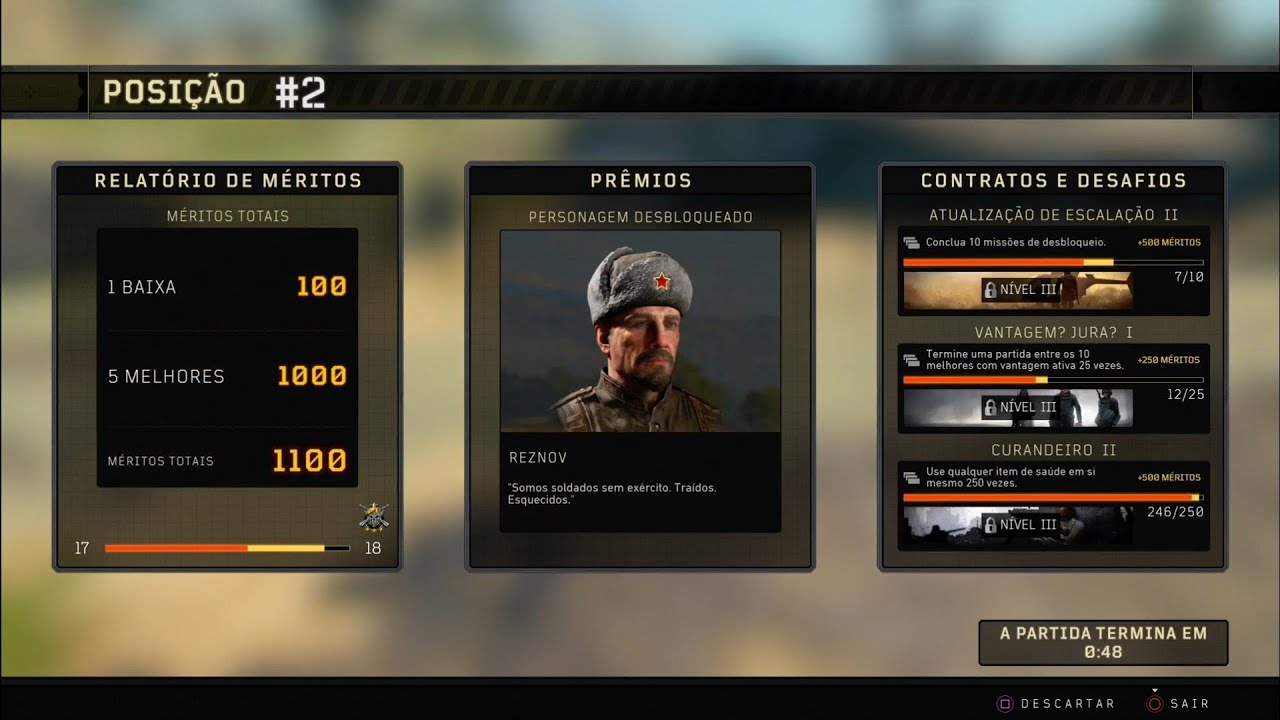 Blackout BO4 - Desb. Resnov (Glitch)