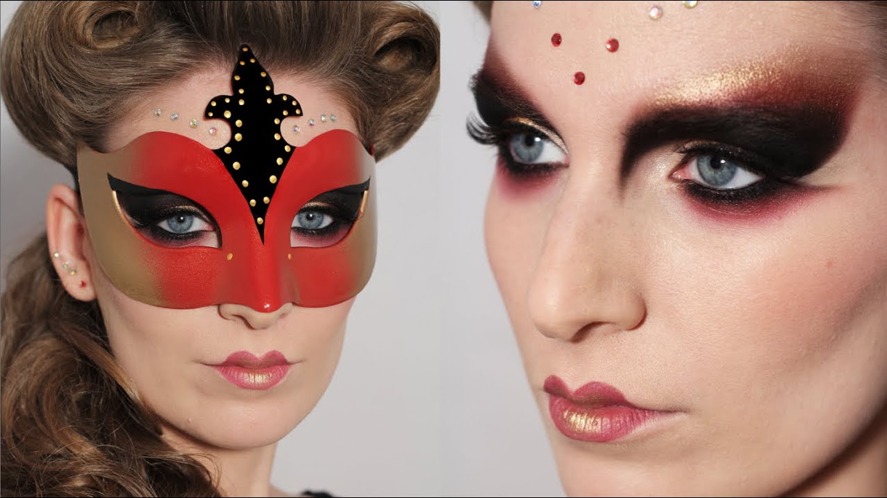 TWO LOOKS #3 | Venetian Mask - Carnival MakeUp & Hair Tutorial