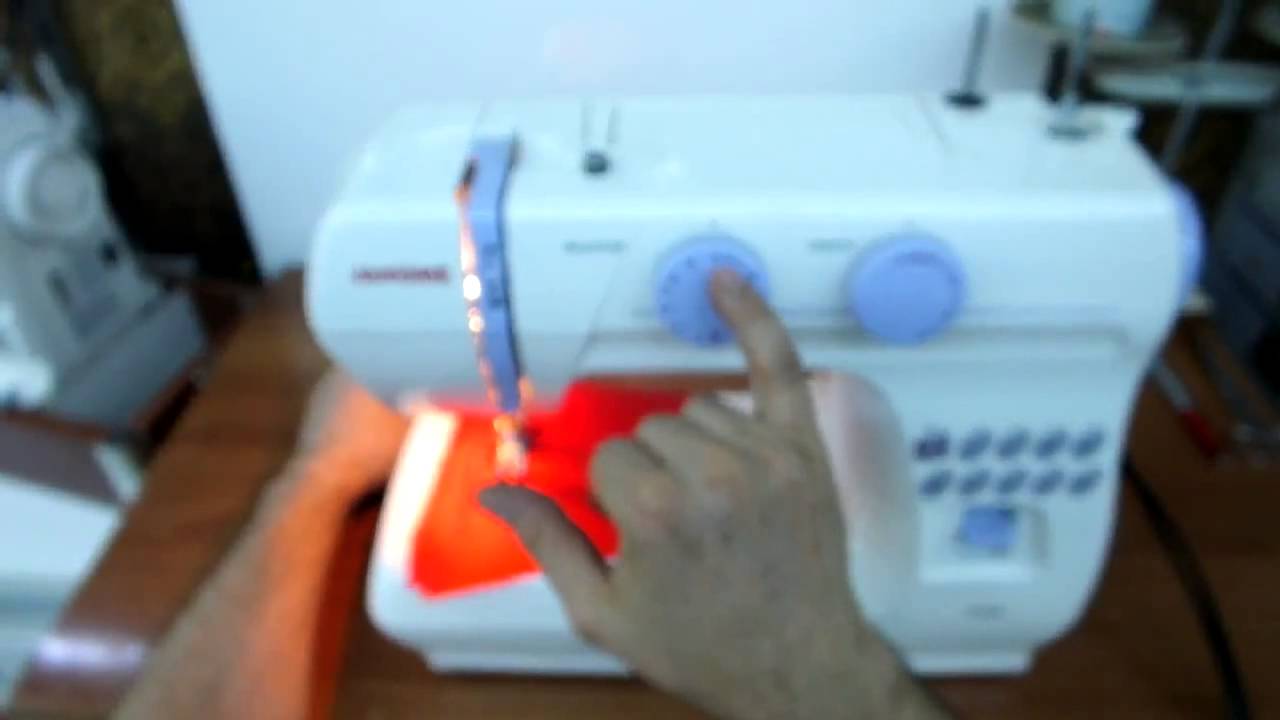 janome 1008 dikiş makinası kullanımı