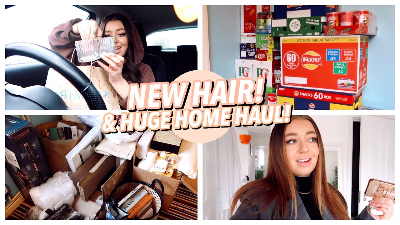 HUGE Homeware Haul & Post Lockdown Hair and Nails!!