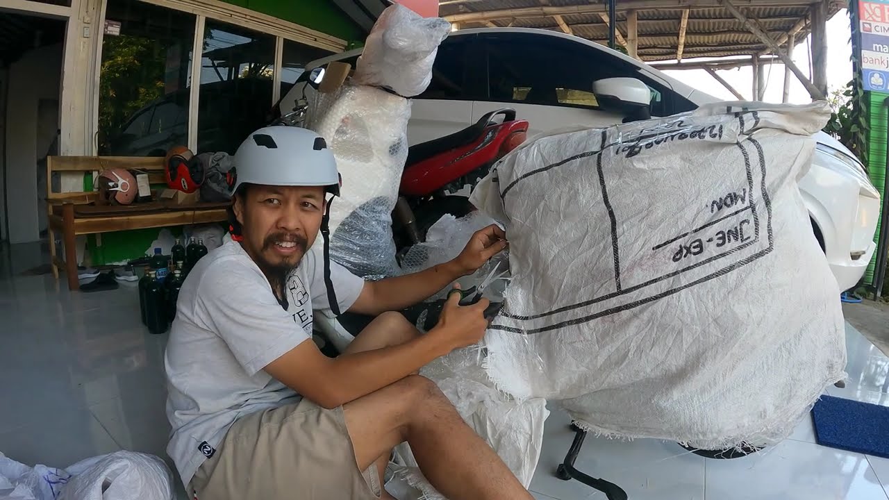 Unboxing Sepedah Listrik Uwinfly T65 Karo Jajal