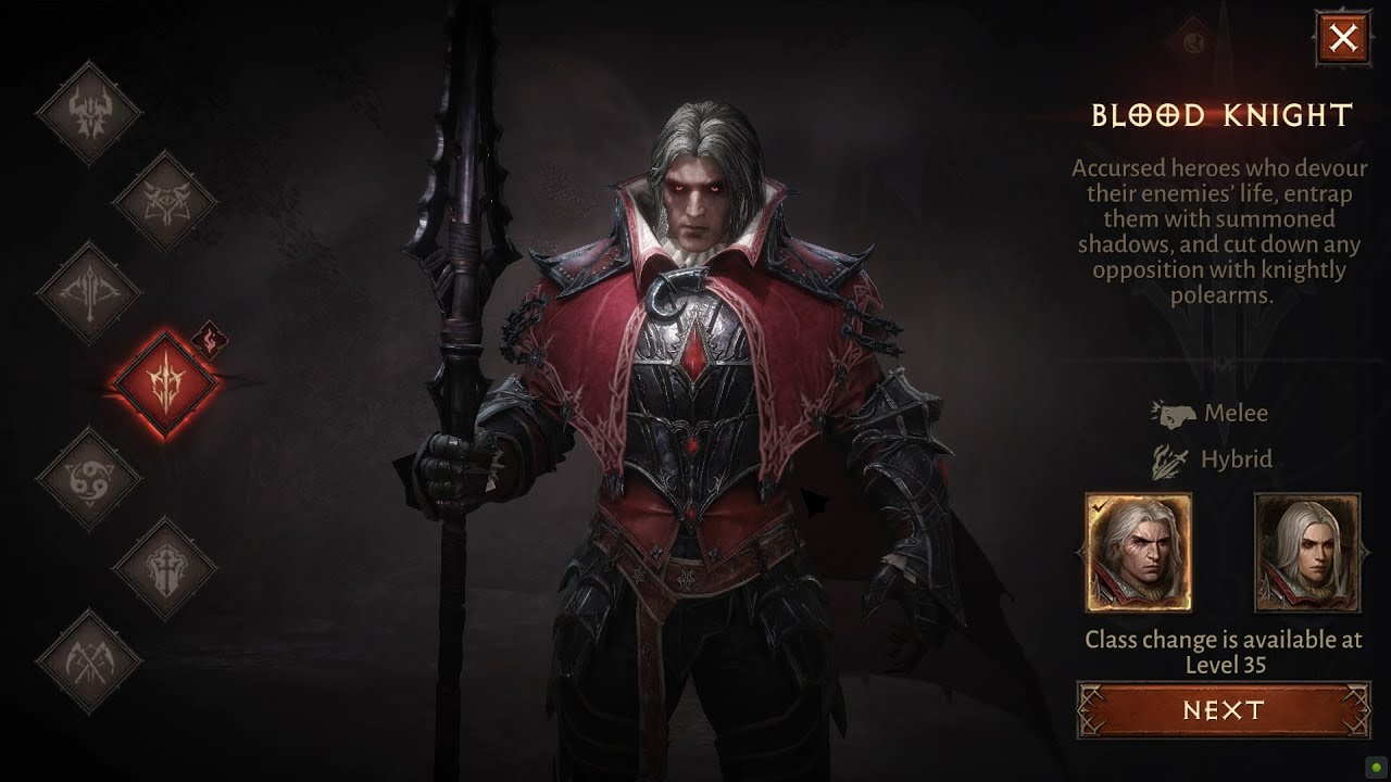 Diablo Immortal: Blood Knight All Skills Showcase