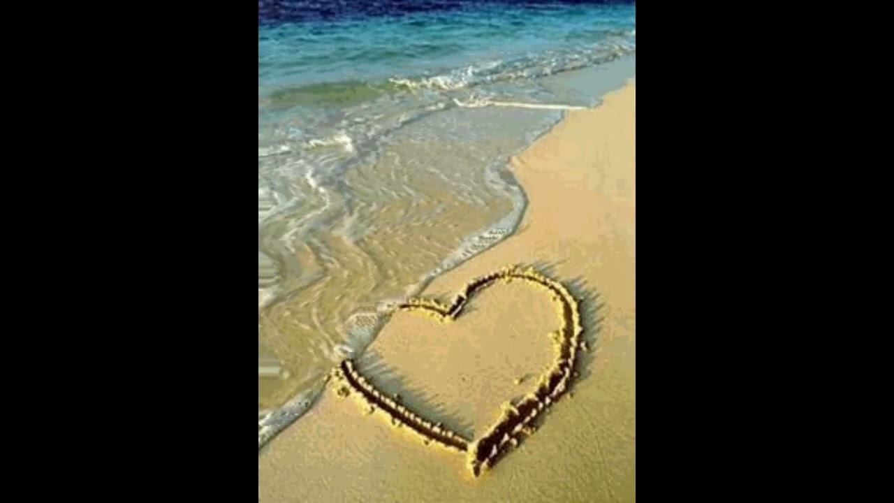 Love letters in the sand