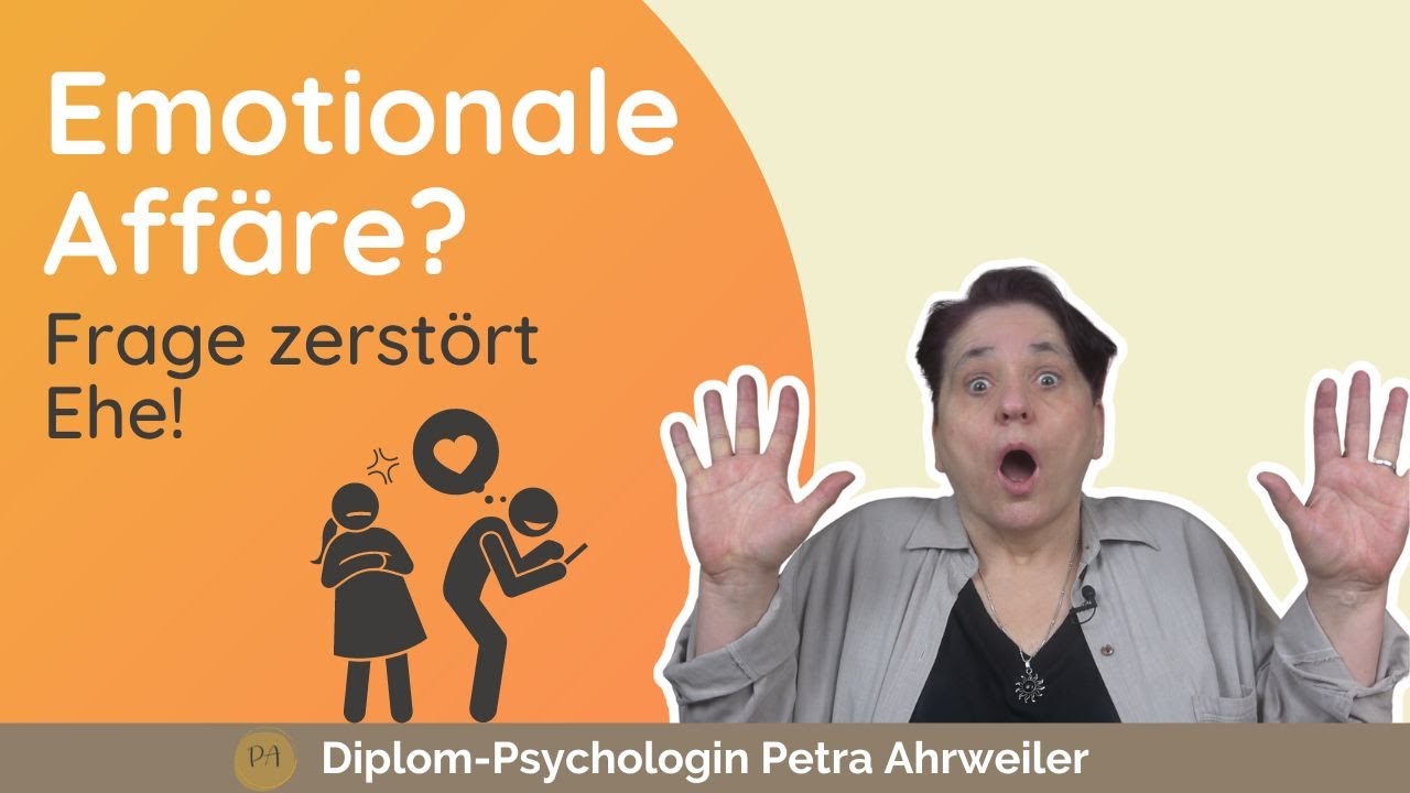 Gibt es emotionale Affären? Diese FRAGE ZERSTÖRT eine EHE!