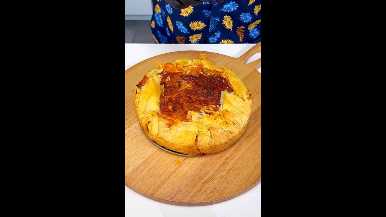 I learned this easy pie in Greece