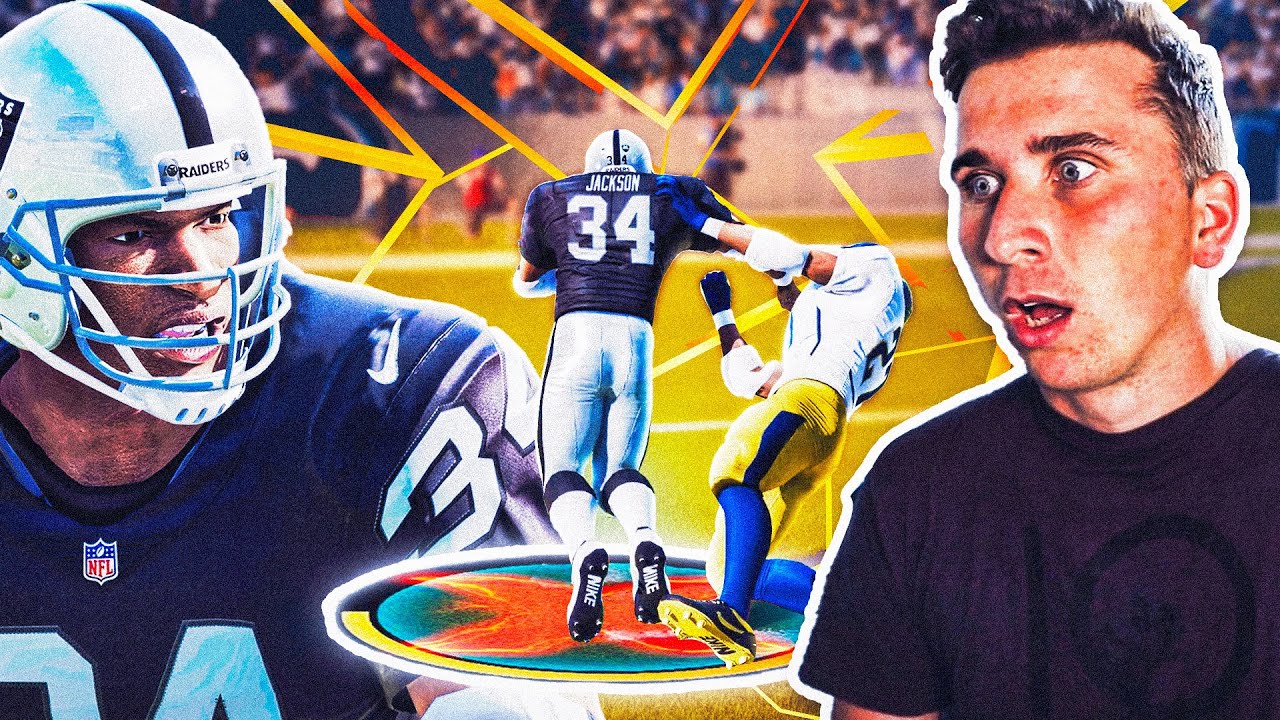 Bo Jackson is a total Glitch in Madden 21, he trucks everyone! MUT #3