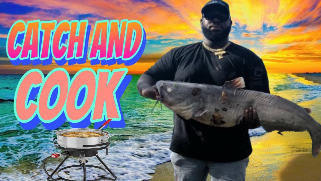 Blue Catfish Catch and Cook!!!
