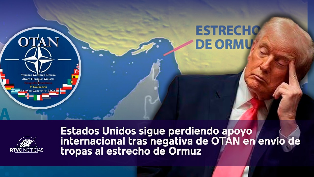 Estados Unidos pierde credibilidad ante negativa de OTAN de enviar tropas al estrecho de Ormuz