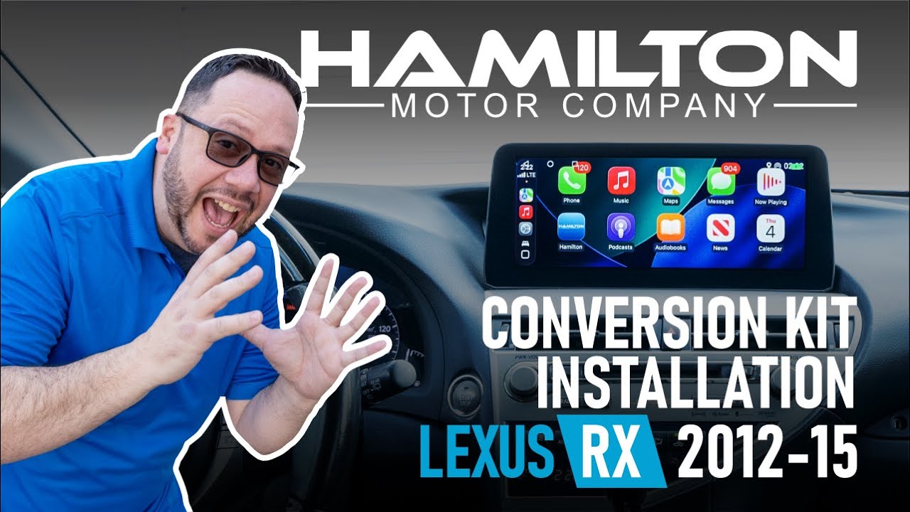 2013-2015 Lexus RX Conversion Kit | CarPlay & Android Auto Installation Guide