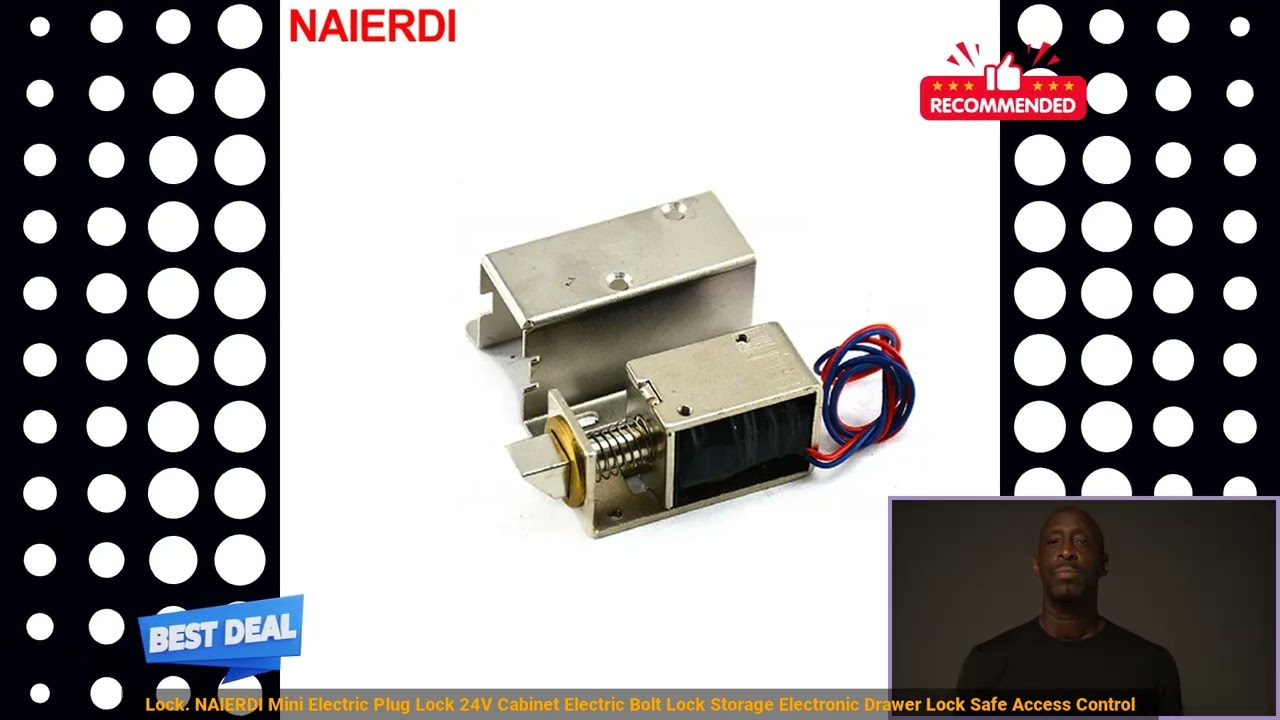 2251832419846237 NAIERDI Mini Electric Plug Lock 24V Cabinet Electric Bolt Lock Storage
