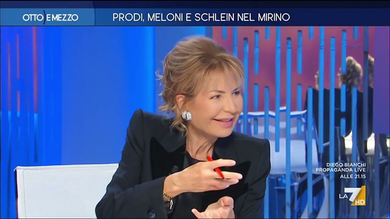 OTTO E MEZZO la7 - puntata 24 ottobre 2025