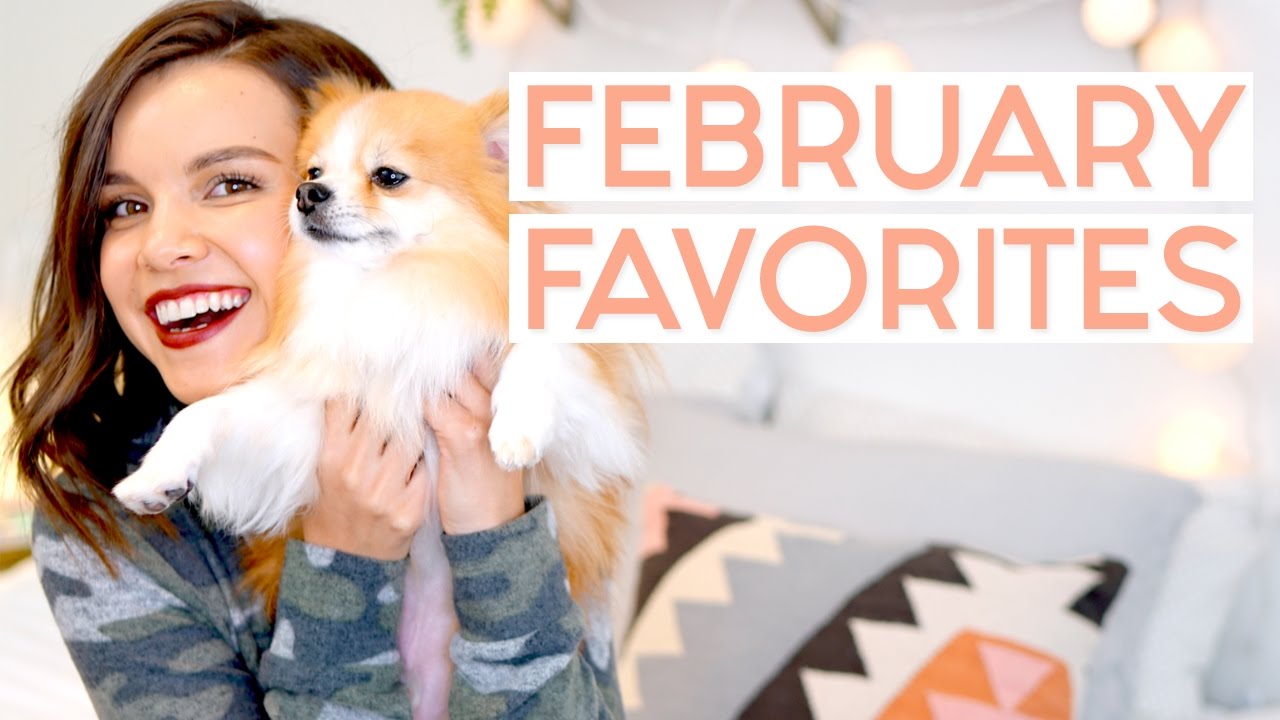 February Favorites 2017! (Also, I got a dog!!) | Ingrid Nilsen