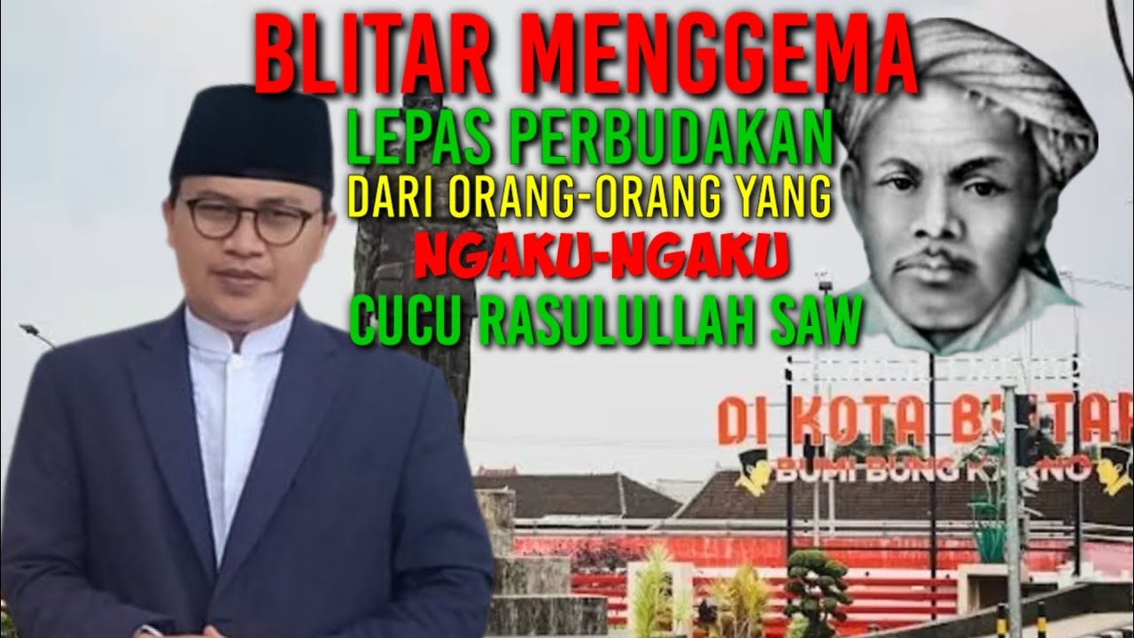KH Imaduddin Utsman Al Bantani menggelegar di Blitar 