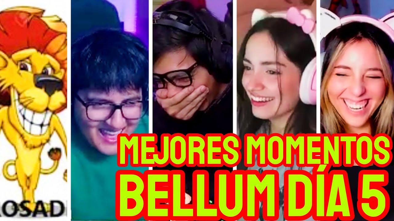 MEJORES MOMENTOS BELLUM DÍA 5 DAARICK LOCOCHON MARY CHERRY Y LEONDEIDAD XD